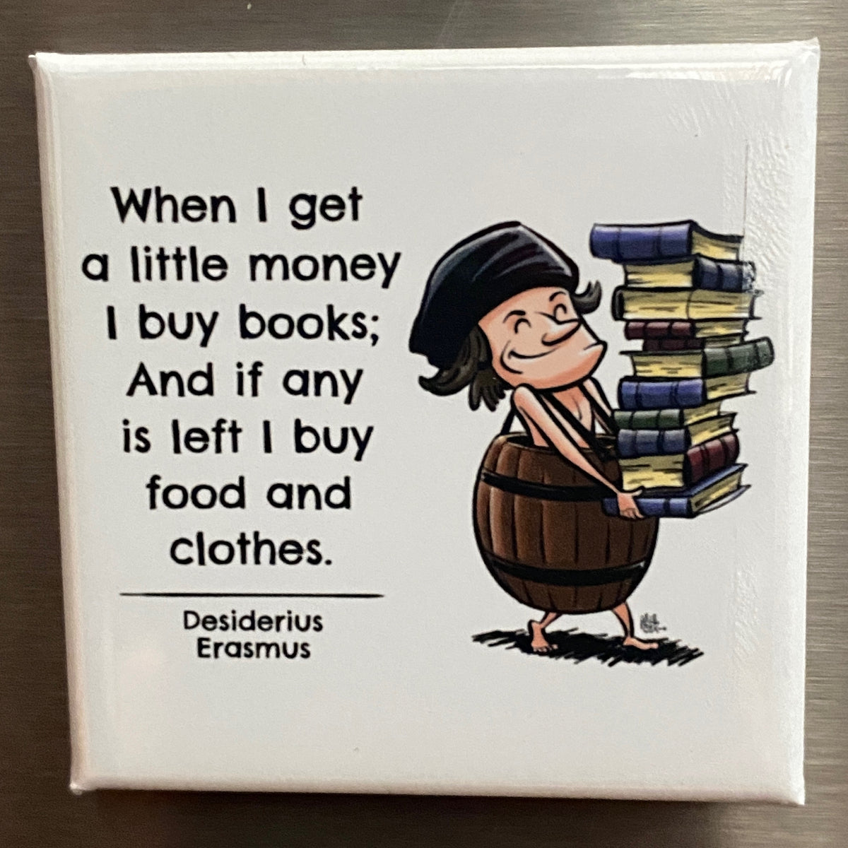 SQUARE MAGNET: Buy Books (Erasmus)