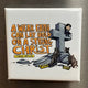 SQUARE MAGNET: Strong Christ