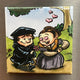 SQUARE MAGNET: Luther and Katie