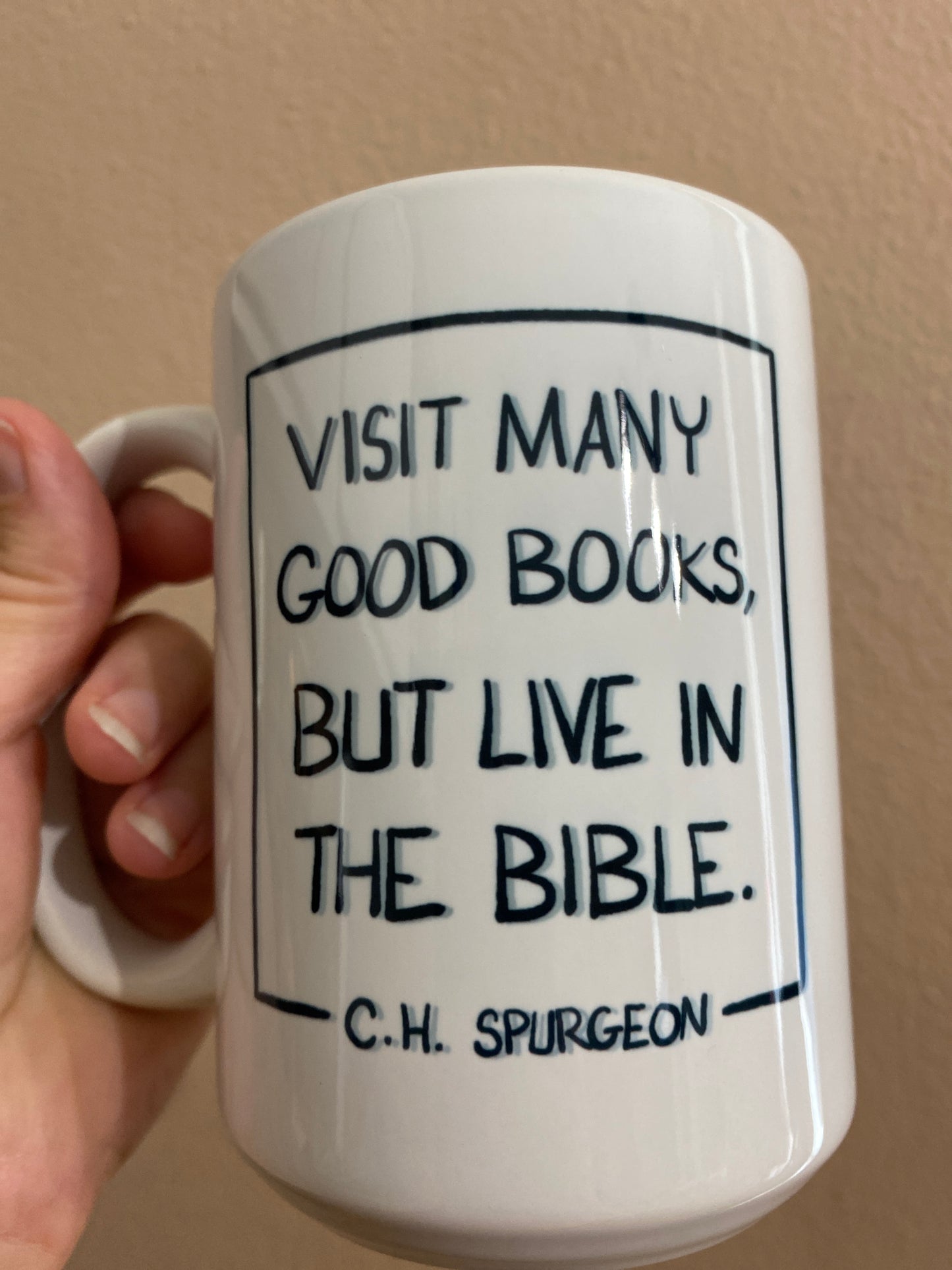 DISCOUNTED Mug: Live in the Bible (15oz)