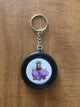 DISCOUNTED - Rotating Keychain Charm: Augustine of Hippo (too small)