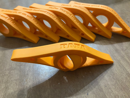 Thumb Book Holder (3D Printed)