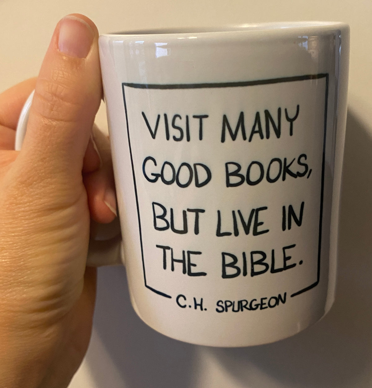 DISCOUNTED Mug: Live in the Bible (11oz)