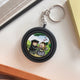 Rotating Keychain Charm: Martin and Katie Luther