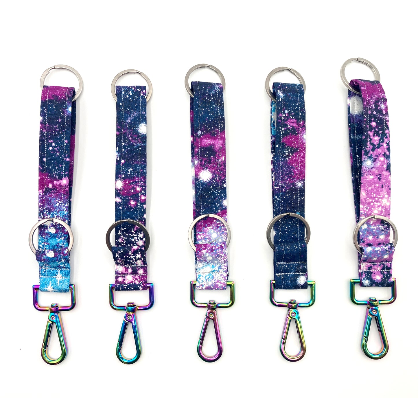 The Heavens Declare - Double Keyring Wristlet