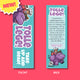 Augustine Tolle Lege Bookmark  (10-Pack)