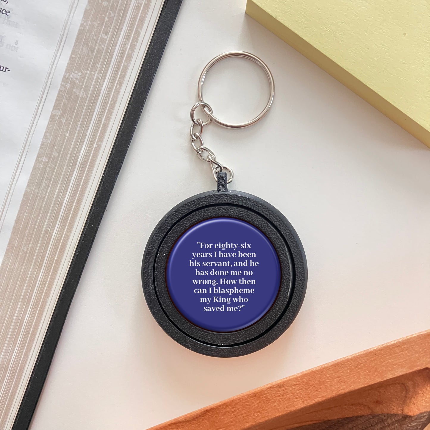 Rotating Keychain Charm: Polycarp