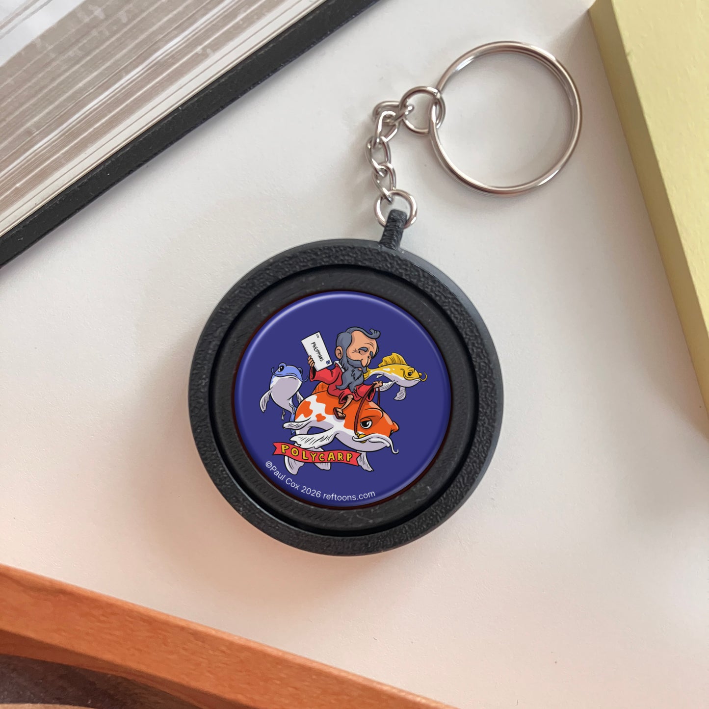 Rotating Keychain Charm: Polycarp