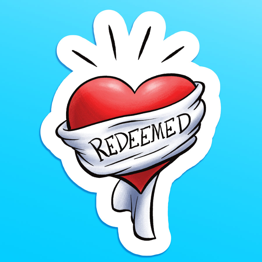 STICKER: Redeemed Heart