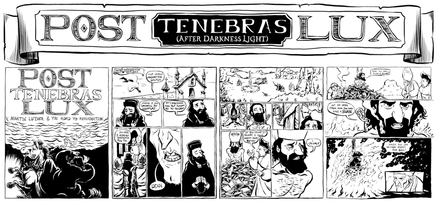 PRINT: Martin Luther Comic