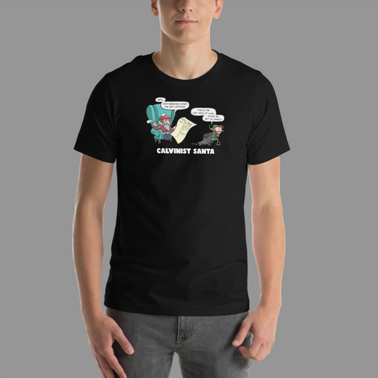 T-Shirt: Calvinist Santa