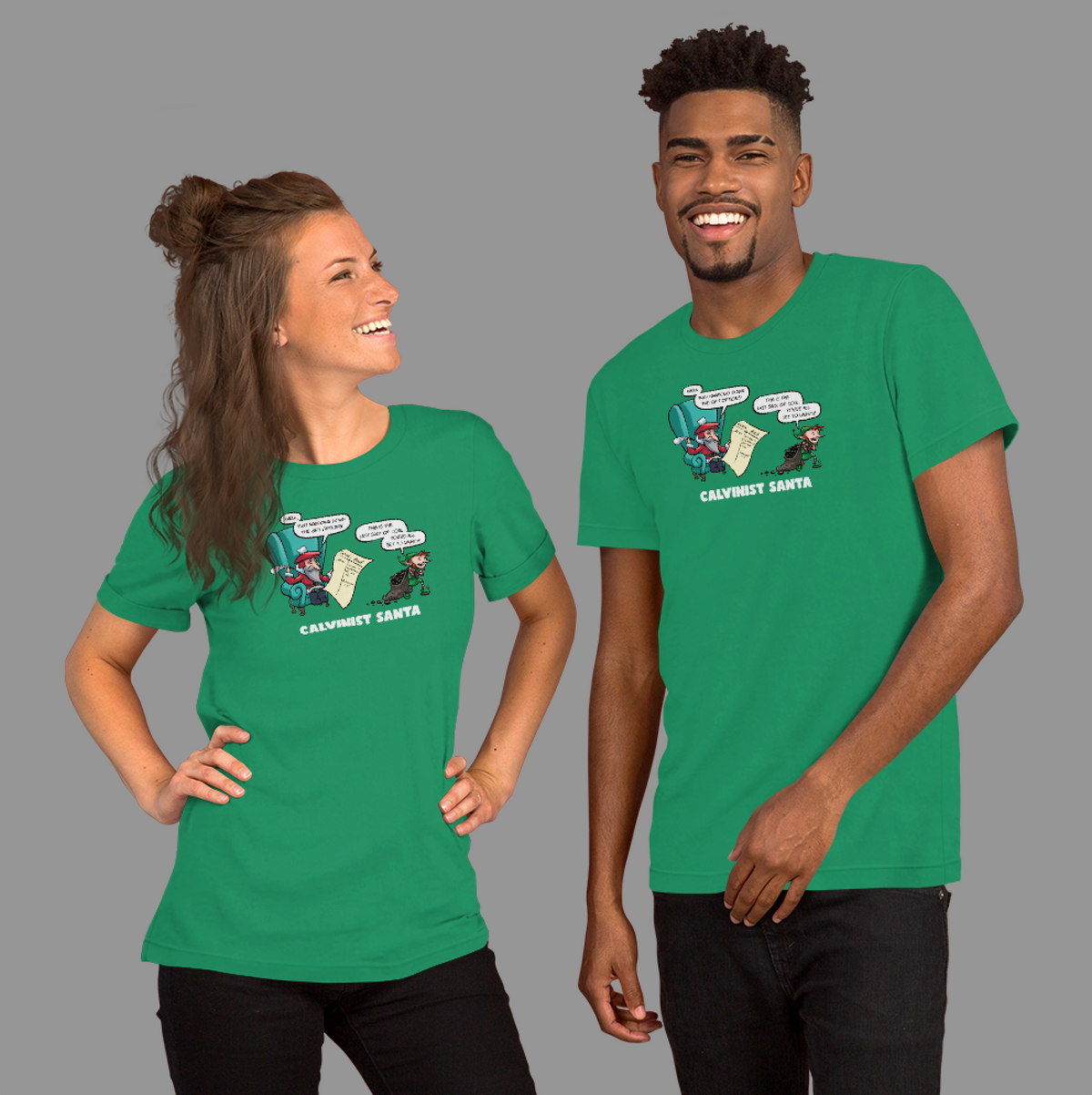 T-Shirt: Calvinist Santa
