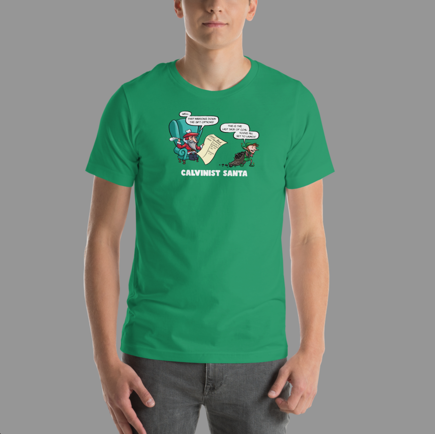 T-Shirt: Calvinist Santa