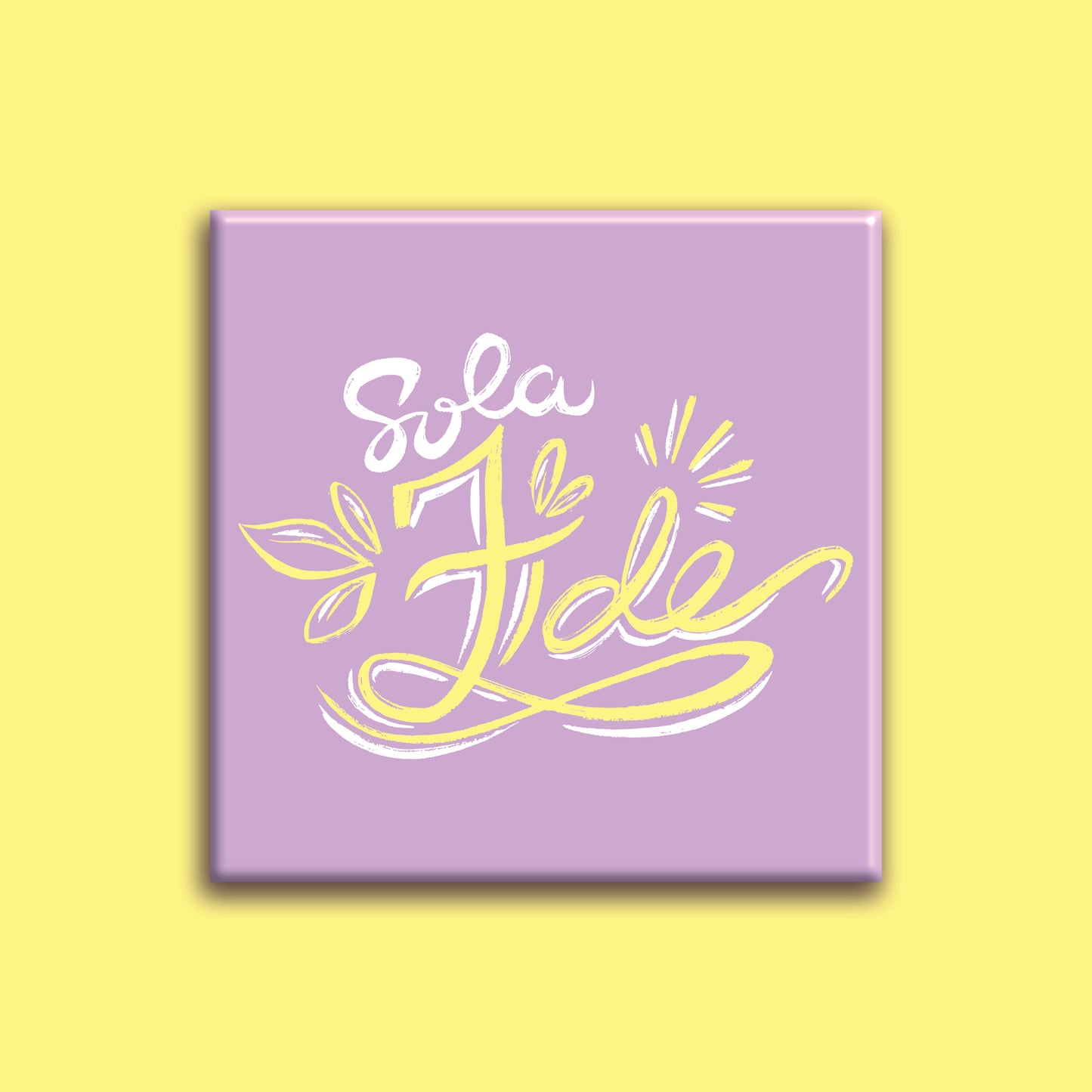 SQUARE MAGNET: Sola Fide