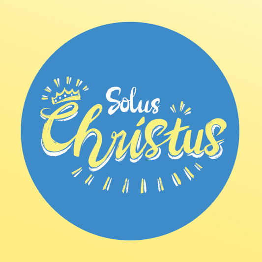 STICKER: Solus Christus