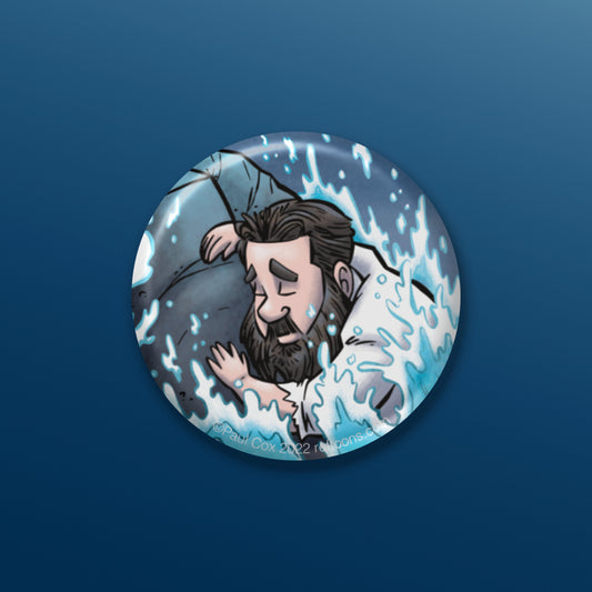 BUTTON or MAGNET:  Spurgeon Waves