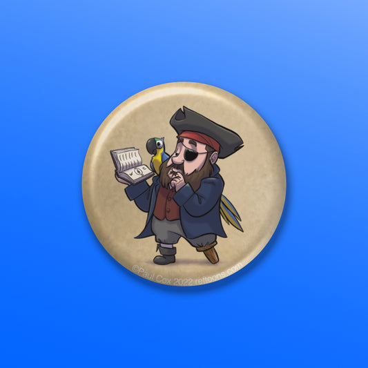 BUTTON:  Pirate Spurgeon