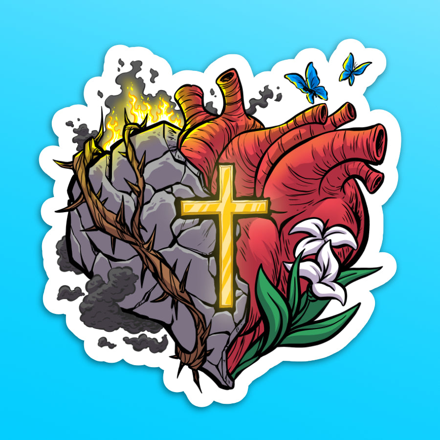 STICKER: Stone Heart