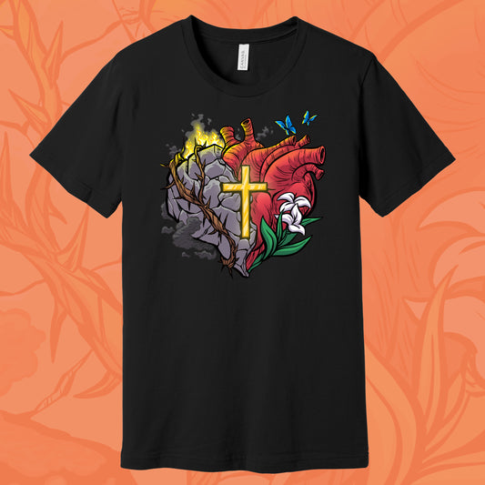T-Shirt: Stone Heart