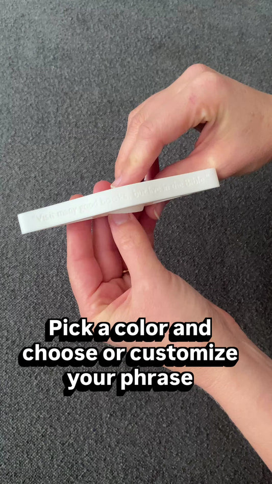 Thumb Book Holder (3D Printed)