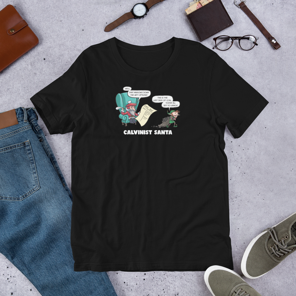 T-Shirt: Calvinist Santa
