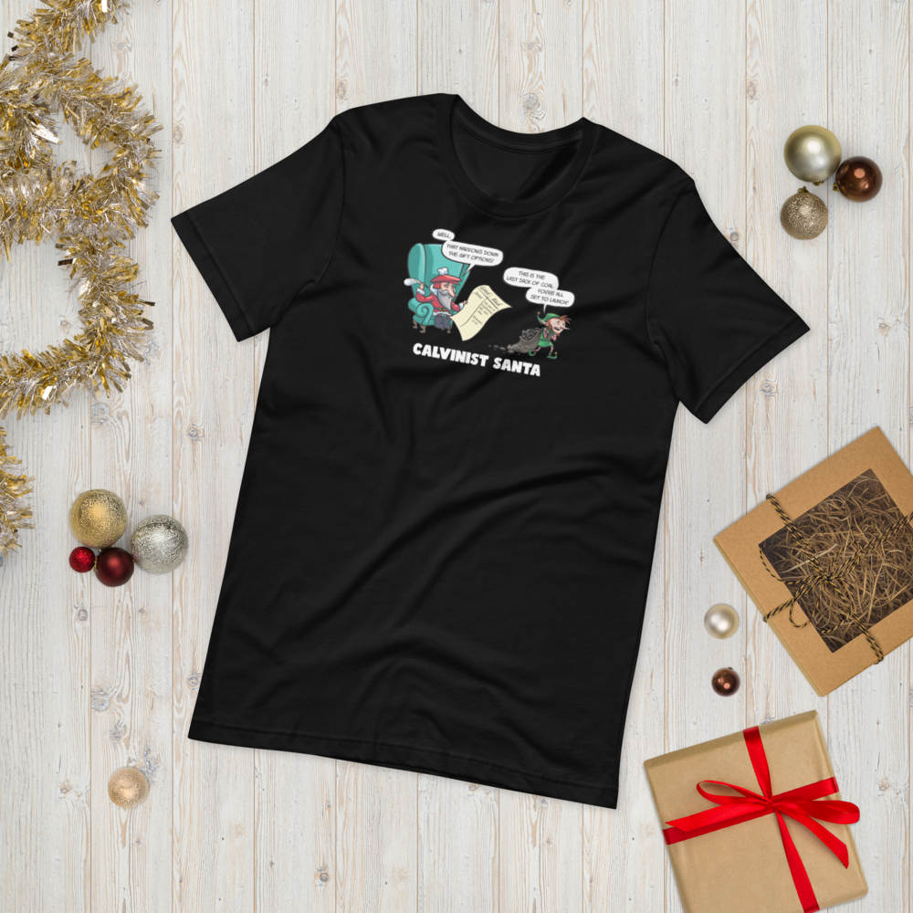 T-Shirt: Calvinist Santa