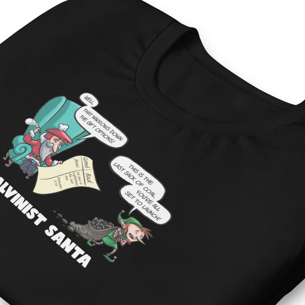 T-Shirt: Calvinist Santa