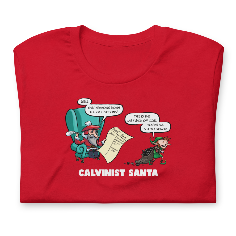 T-Shirt: Calvinist Santa