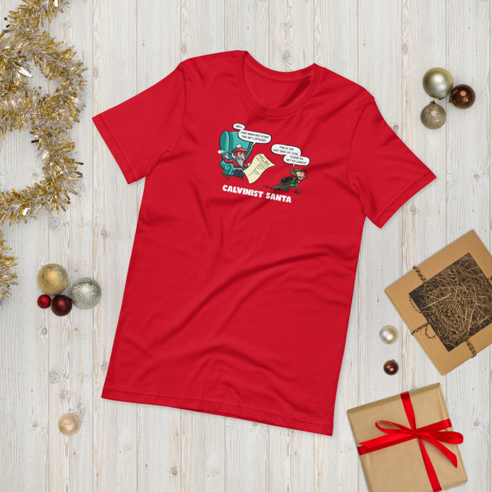 T-Shirt: Calvinist Santa