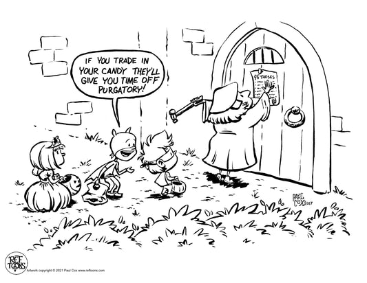 Luther Hammering Free Coloring Page