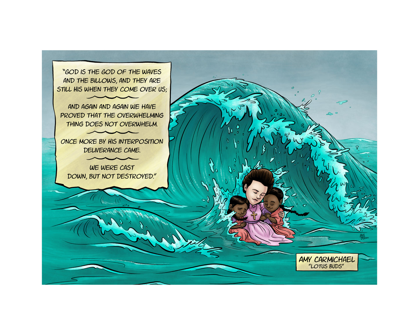 PRINT: Amy Carmichael Wave