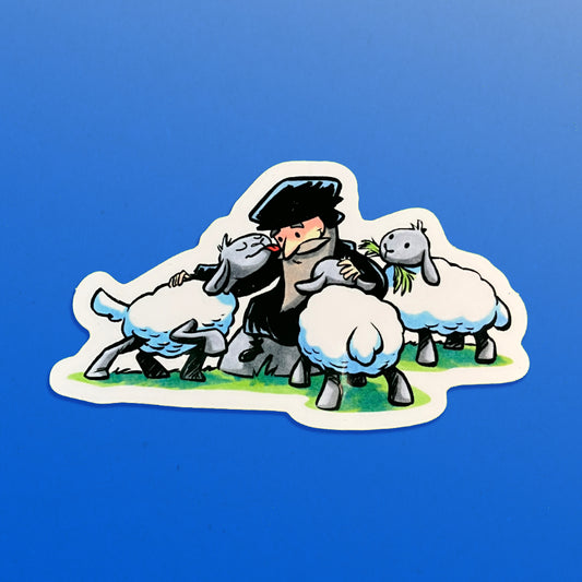 STICKER: Calvin’s Sheep