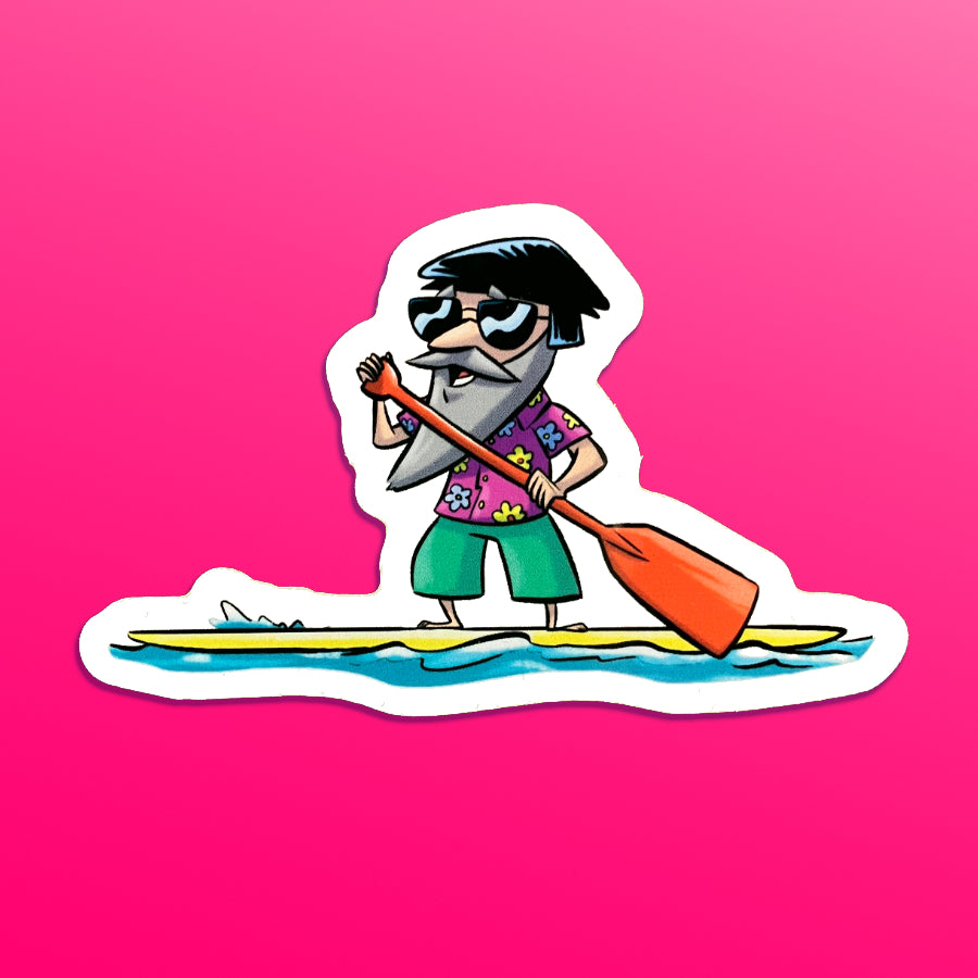 STICKER: Calvin - Catching Waves