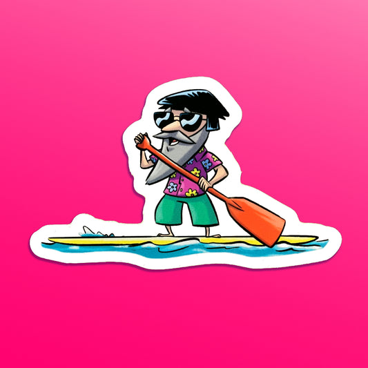 STICKER: Calvin - Catching Waves