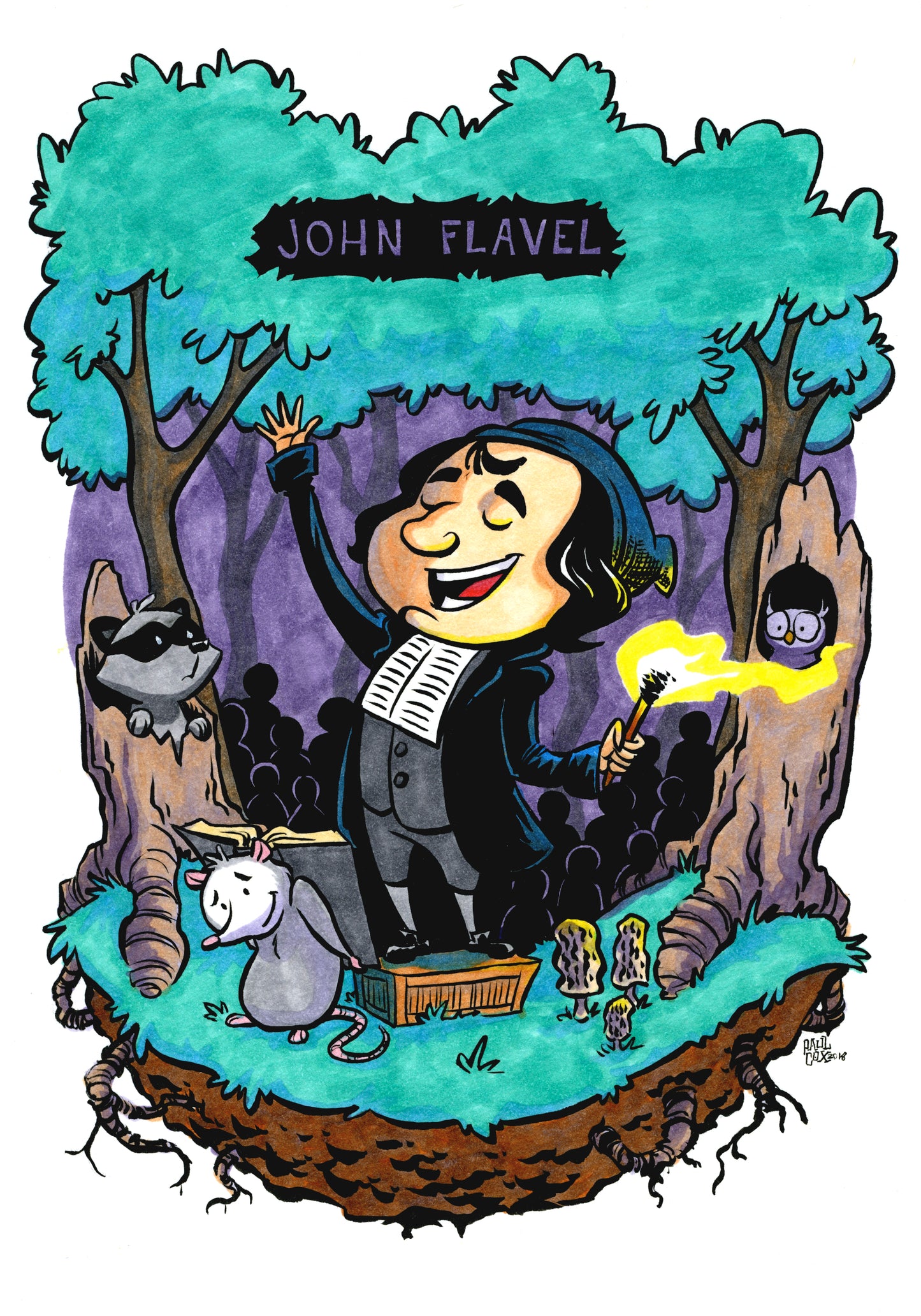 ORIGINAL ART: John Flavel