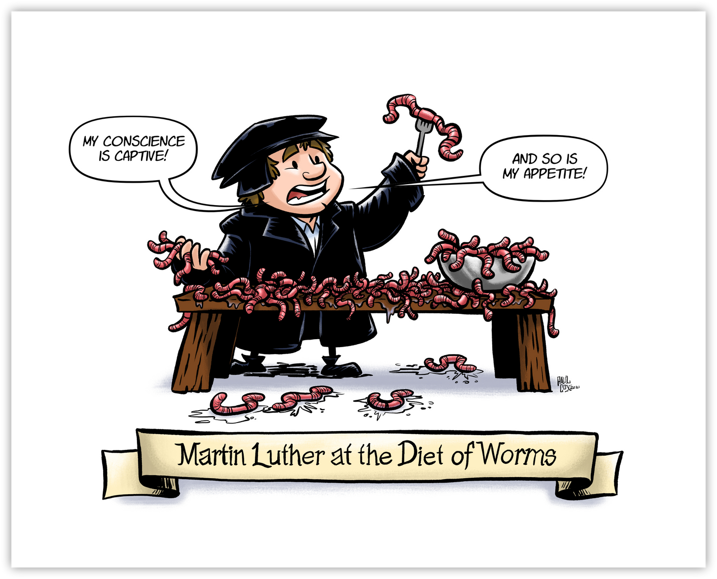 PRINT: Luther's Diet of Worms