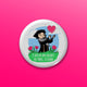BUTTON or MAGNET: John Calvin “I Offer My Heart”
