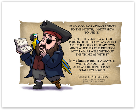 PRINT: Spurgeon Pirate