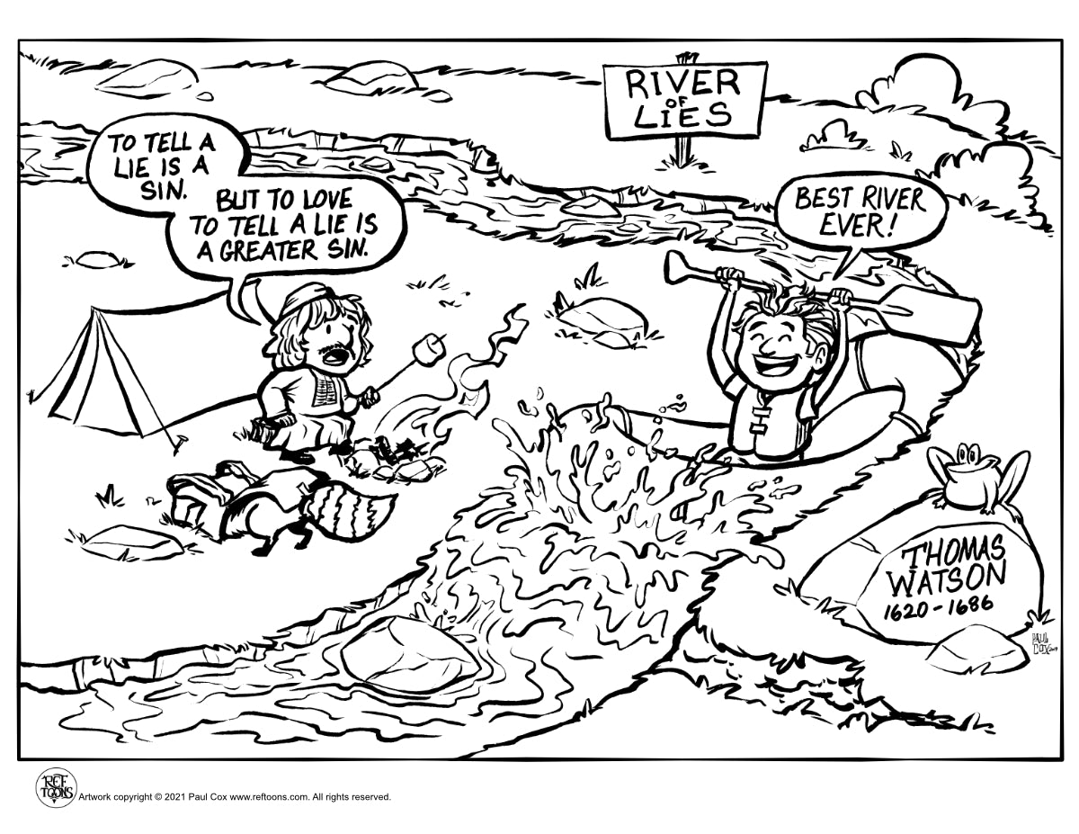 Thomas Watson: River of Lies Coloring Page PDF