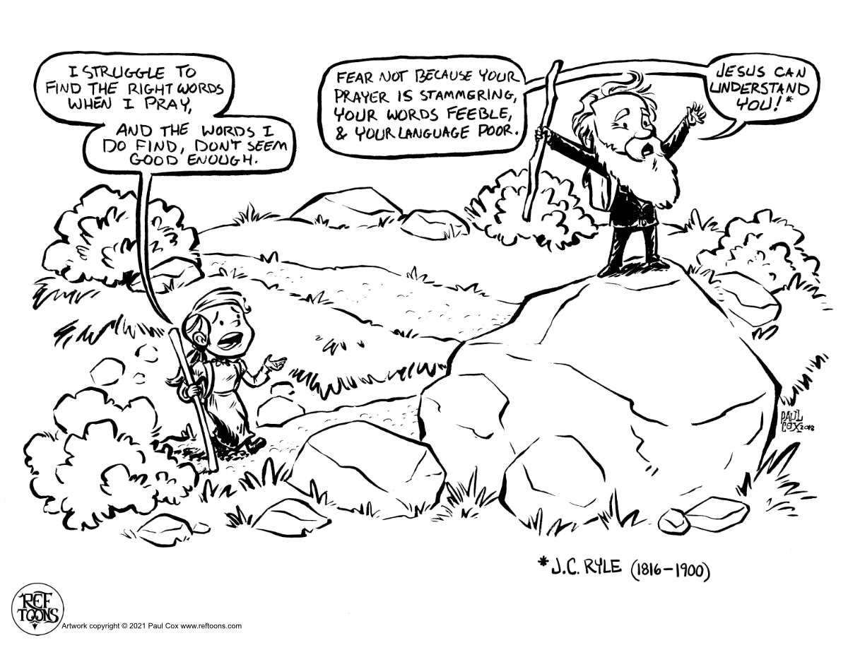 JC Ryle: Jesus Can Understand You Coloring Page PDF
