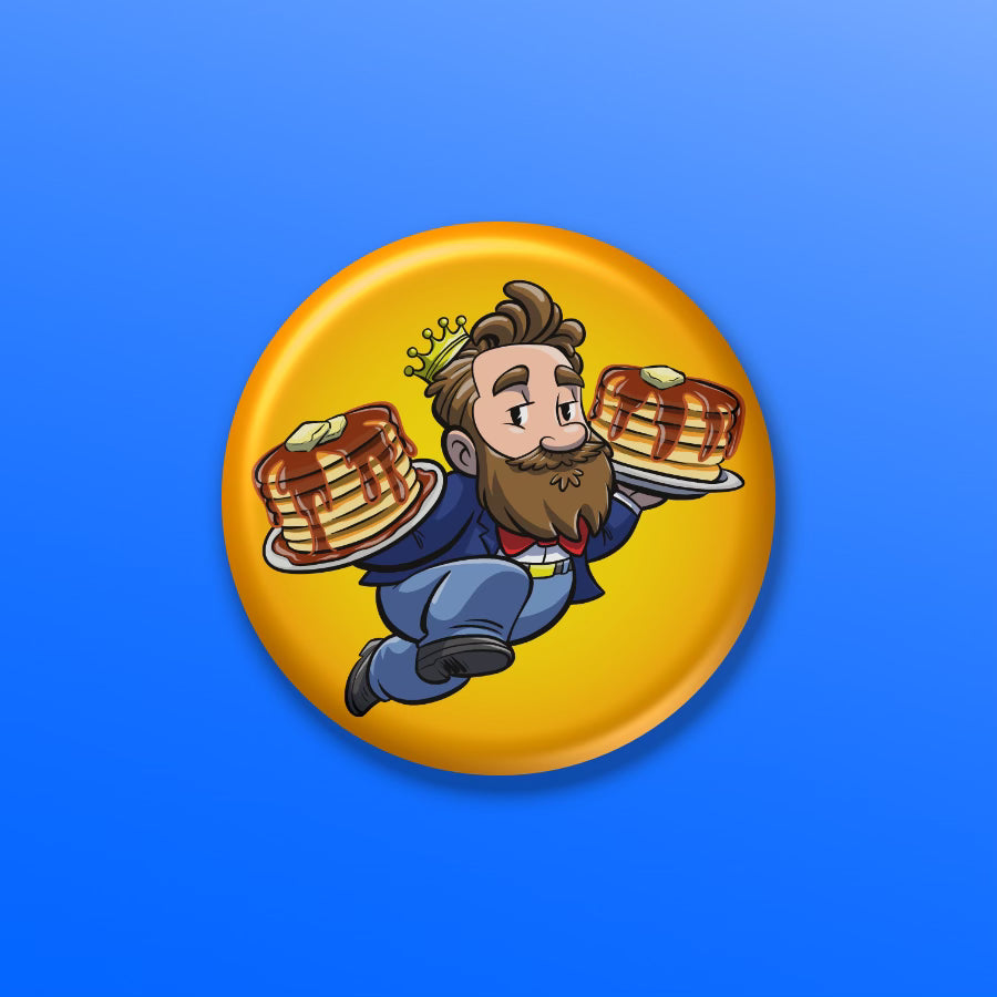BUTTON: Charles Spurgeon - Pancakes