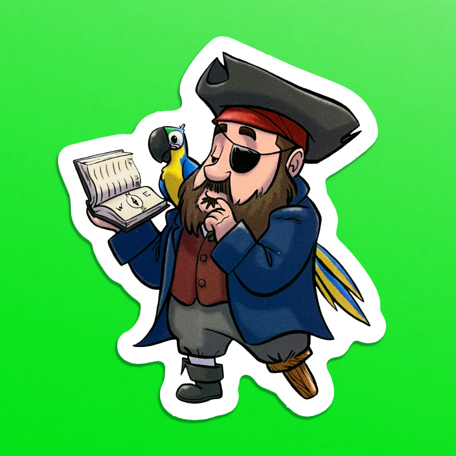 STICKER: Charles Spurgeon - Pirate