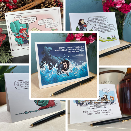 RefToons Greeting Cards Variety 10-Pack