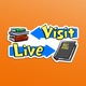 STICKER:  Live in the Bible