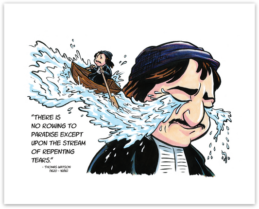 PRINT: Thomas Watson Repenting Tears
