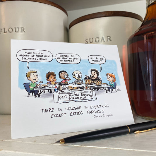 Spurgeon Pancake Breakfast Greeting Card